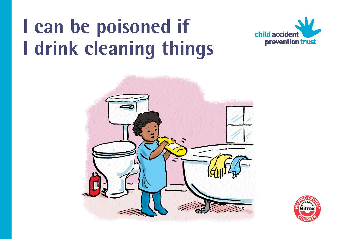 Prevent child poisoning from cleaning agents