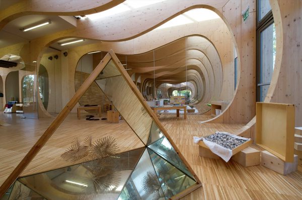Trends 2021 – Natural colored Interior for kindergartens and schools