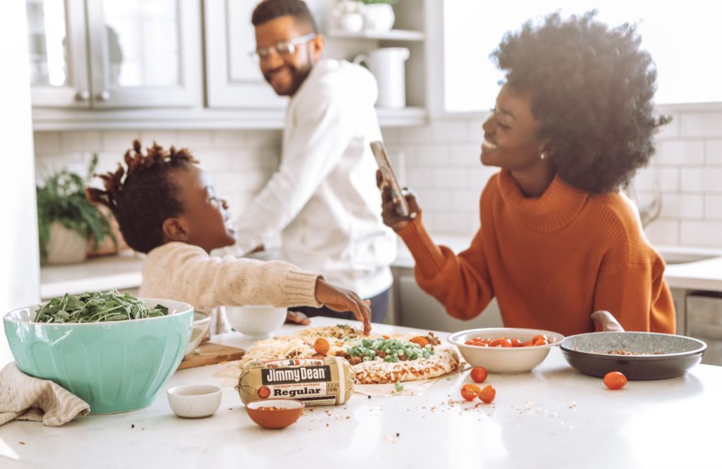 child safe in kitchen