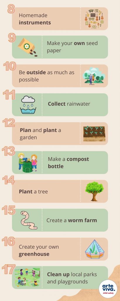 17 fun ways to teach children about sustainability - ARTE VIVA